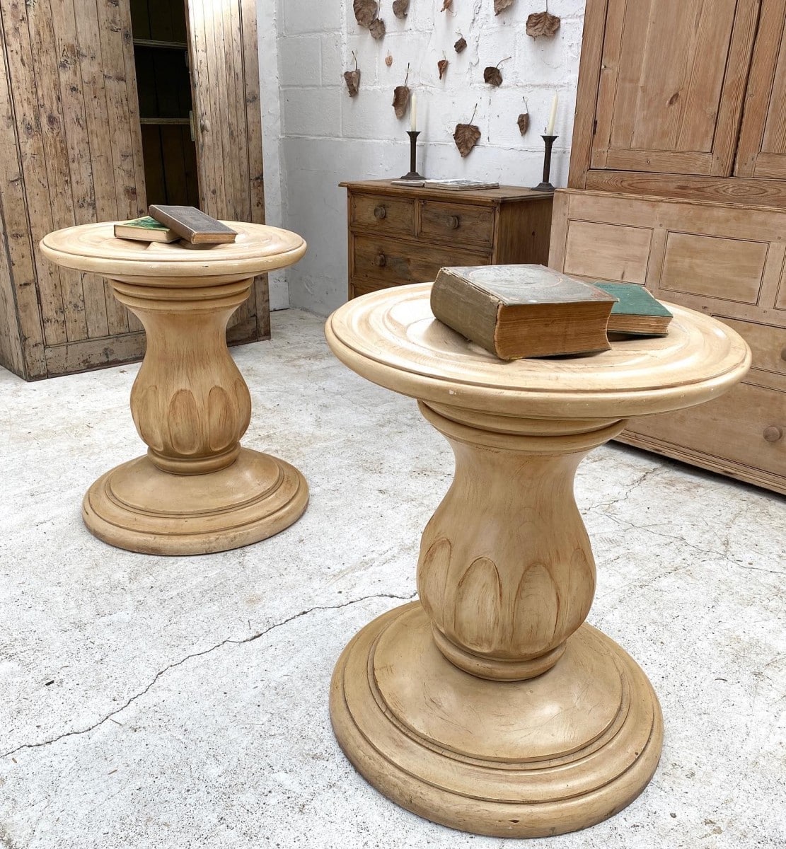 Pair of American Side Tables