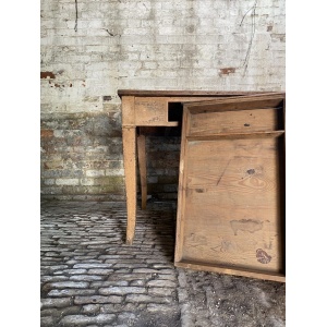 Dutch Painted Walnut Farmhouse Table