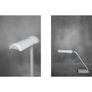 Mid-Century Finish Modern Adjustable Desk Lamp Dulux Junior from Lival Finland, 1980s