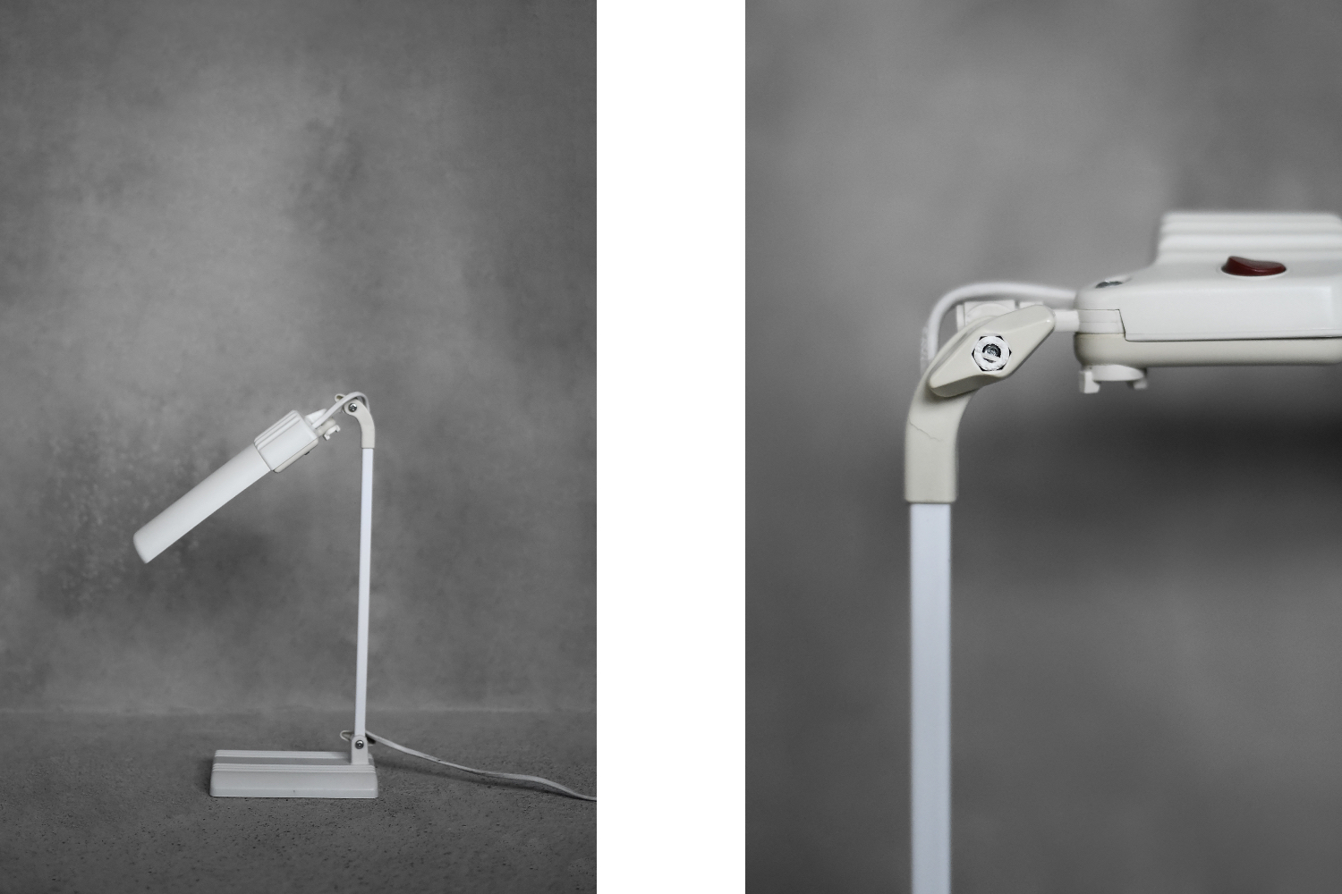 Mid-Century Finish Modern Adjustable Desk Lamp Dulux Junior from Lival Finland, 1980s