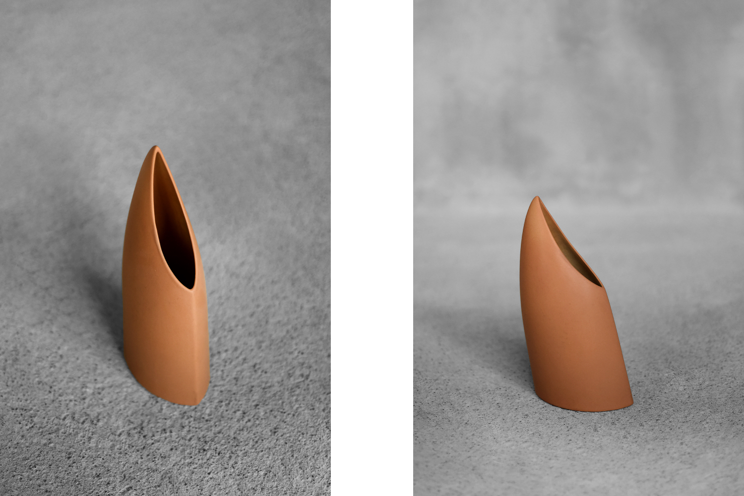 Mid-Century German Modern Stoneware Brick Red Vase from Asa Selection, 1980s