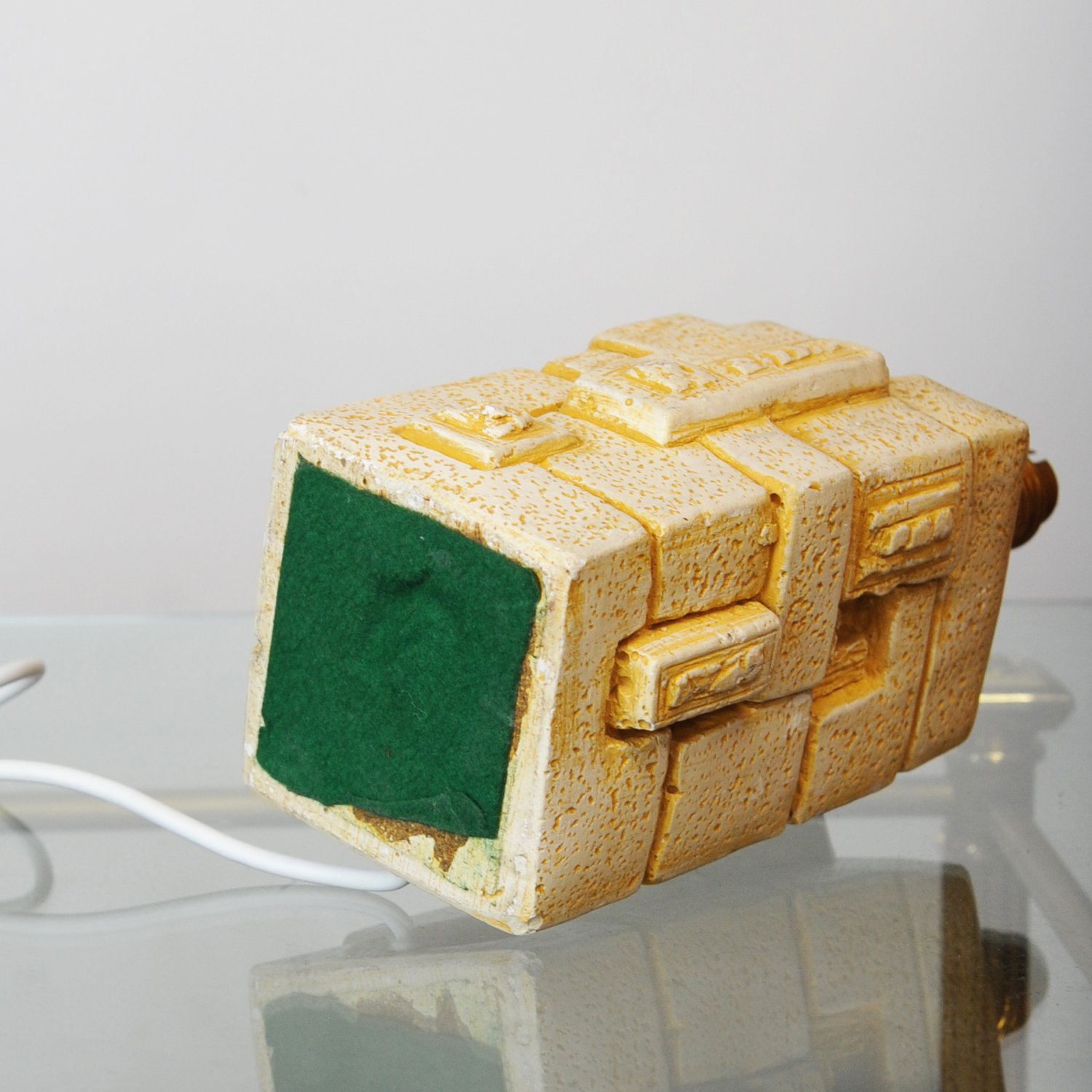 Brutalist Abstract Table Lamp, 1970s