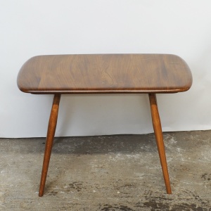 Vintage Blonde Elm Side Table By Ercol, 1960s