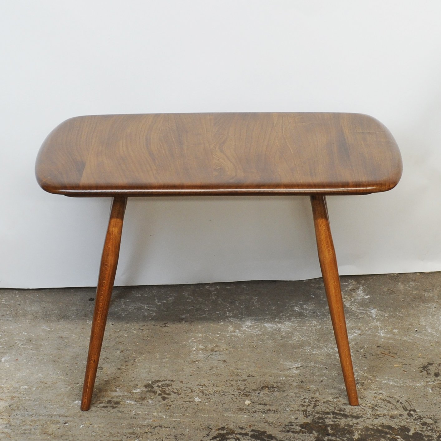 Vintage Blonde Elm Side Table By Ercol, 1960s