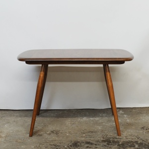 Vintage Blonde Elm Side Table By Ercol, 1960s