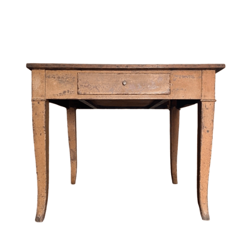Dutch Painted Walnut Farmhouse Table