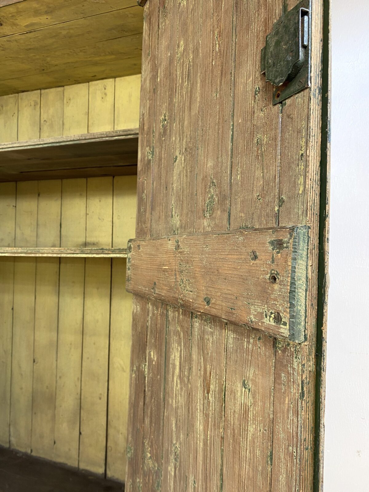 English Country House Painted Cupboard c.1850