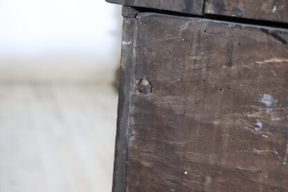 Antique chest in solid walnut wood - Image 18