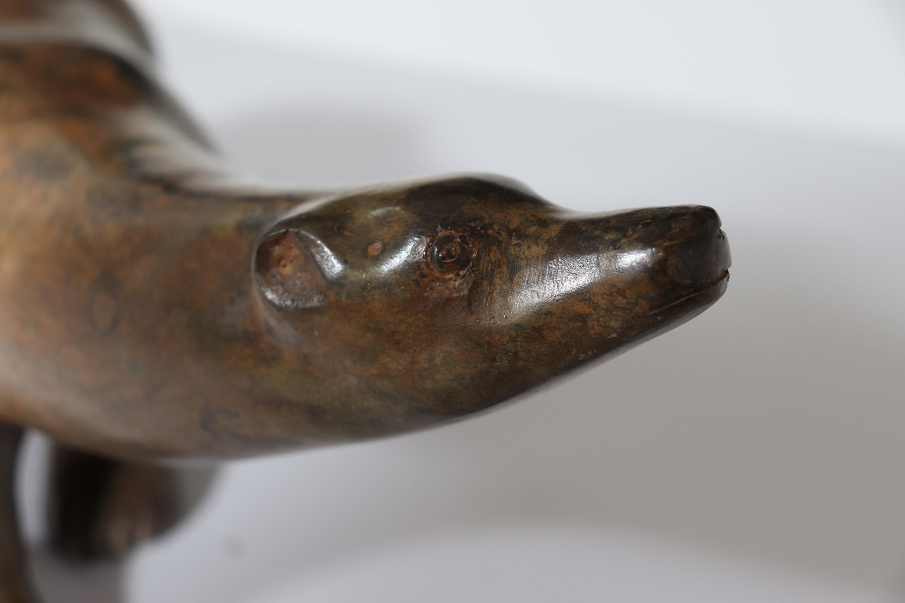 Bronze Polar Bear Sculpture By Pierre Chenet