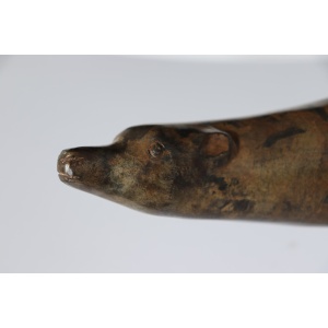 Bronze Polar Bear Sculpture By Pierre Chenet