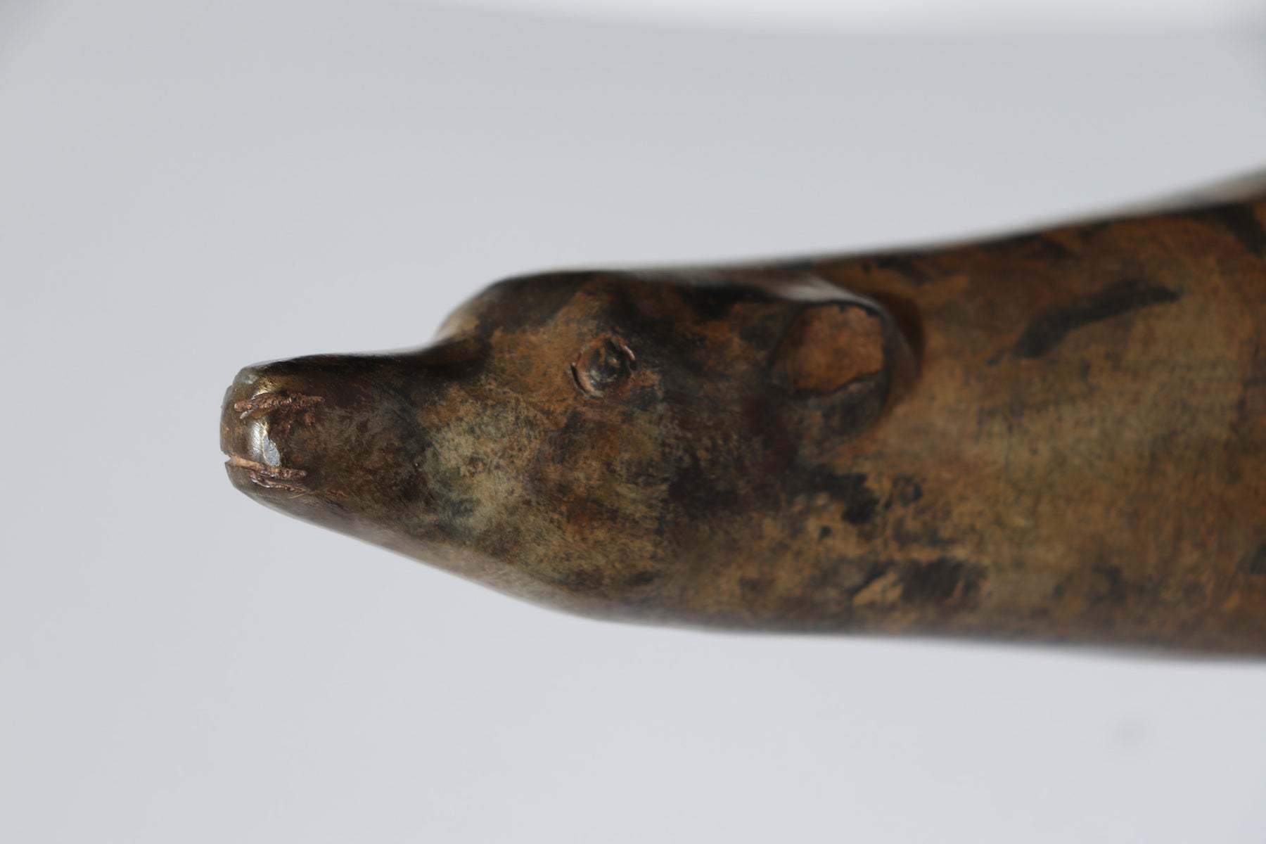 Bronze Polar Bear Sculpture By Pierre Chenet