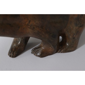 Bronze Polar Bear Sculpture By Pierre Chenet