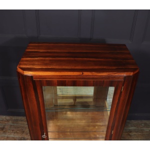 Art Deco Display Cabinet In Rosewood & Oak