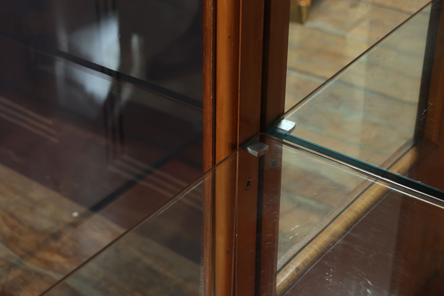 Art Deco Display Cabinet In Rosewood & Oak