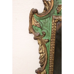 Carved Wood Wall Mirror