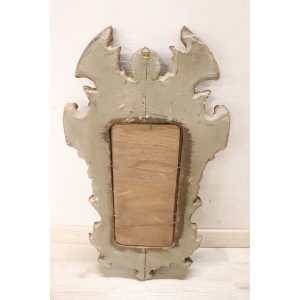 Carved Wood Wall Mirror