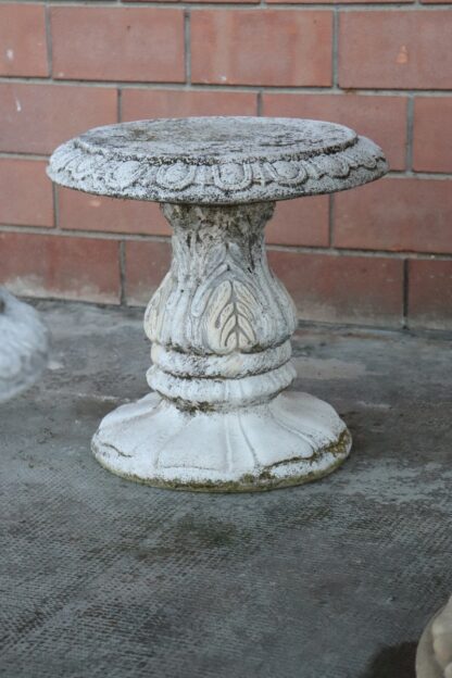 20th Century Round Garden Table and Stools - Image 5