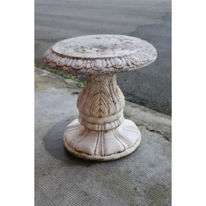 20th Century Round Garden Table and Stools