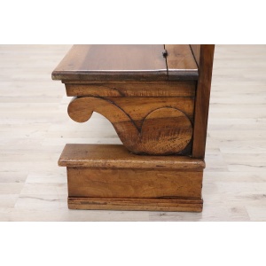 Early 19th Century Solid Walnut Bench
