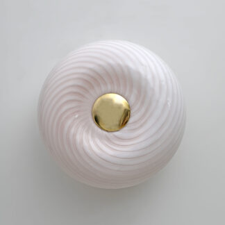 Model 048 Murano Glass Ceiling or Wall Lamp by Leucos, Italy, 1970s
