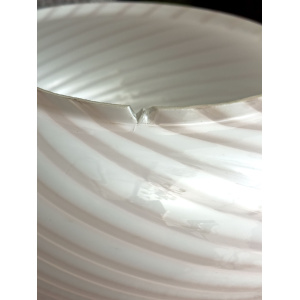 Model 048 Murano Glass Ceiling or Wall Lamp by Leucos, Italy, 1970s