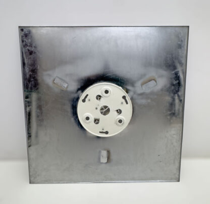 Carlo Nason Mid-century Modern Italian Steel and Murano Glass Wall Lamp, 1970s - Image 6