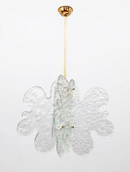 Carlo Nason Mid-century Modern Italian Murano Glass Pendant for Mazzega, 1970s - Image 2