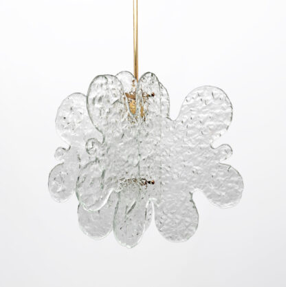 Carlo Nason Mid-century Modern Italian Murano Glass Pendant for Mazzega, 1970s - Image 7