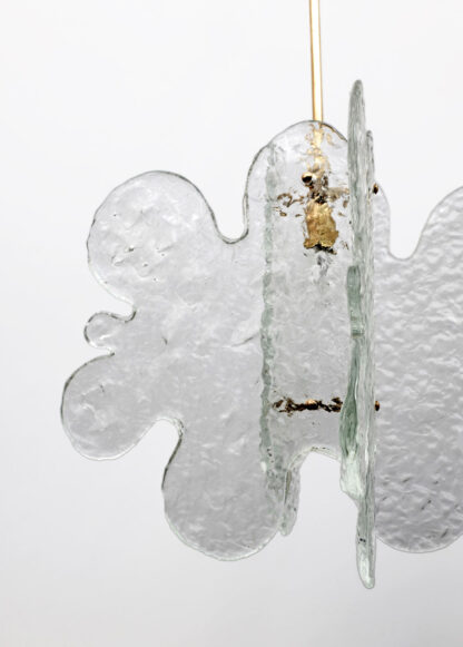 Carlo Nason Mid-century Modern Italian Murano Glass Pendant for Mazzega, 1970s - Image 8