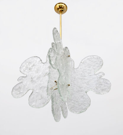 Carlo Nason Mid-century Modern Italian Murano Glass Pendant for Mazzega, 1970s - Image 9