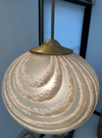 Gold Tinted Glass Hanging Light, 1970s - Image 11
