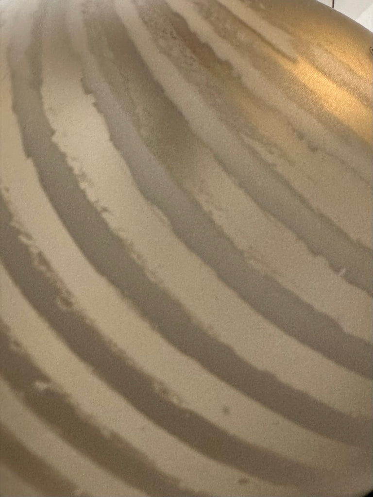 Gold Tinted Glass Hanging Light, 1970s