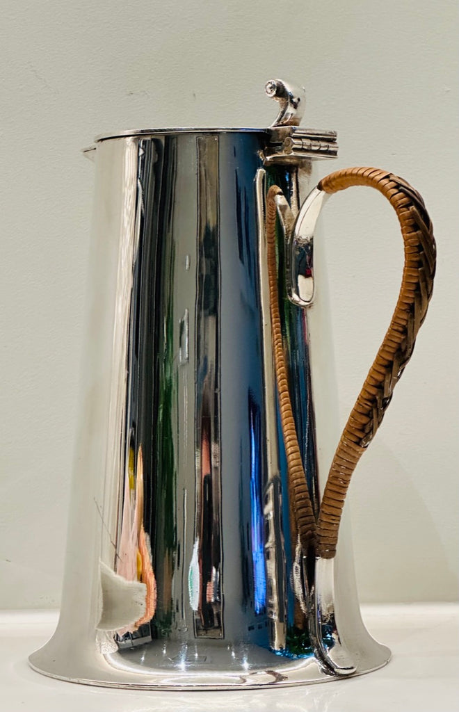Antique Silver Plated Arts & Crafts CG & Co Milk Jug, 1920s