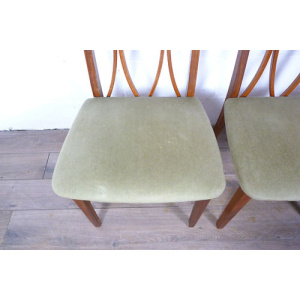 Set of Five G Plan Teak Dining Chairs Inc 2 Carvers