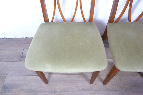 Set of Five G Plan Teak Dining Chairs Inc 2 Carvers
