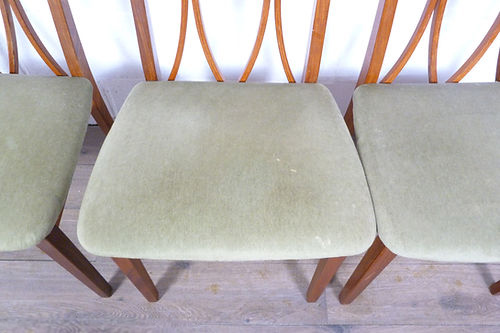 Set of Five G Plan Teak Dining Chairs Inc 2 Carvers