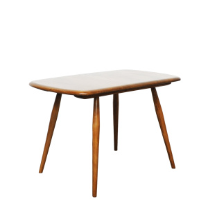 Vintage Blonde Elm Side Table By Ercol, 1960s