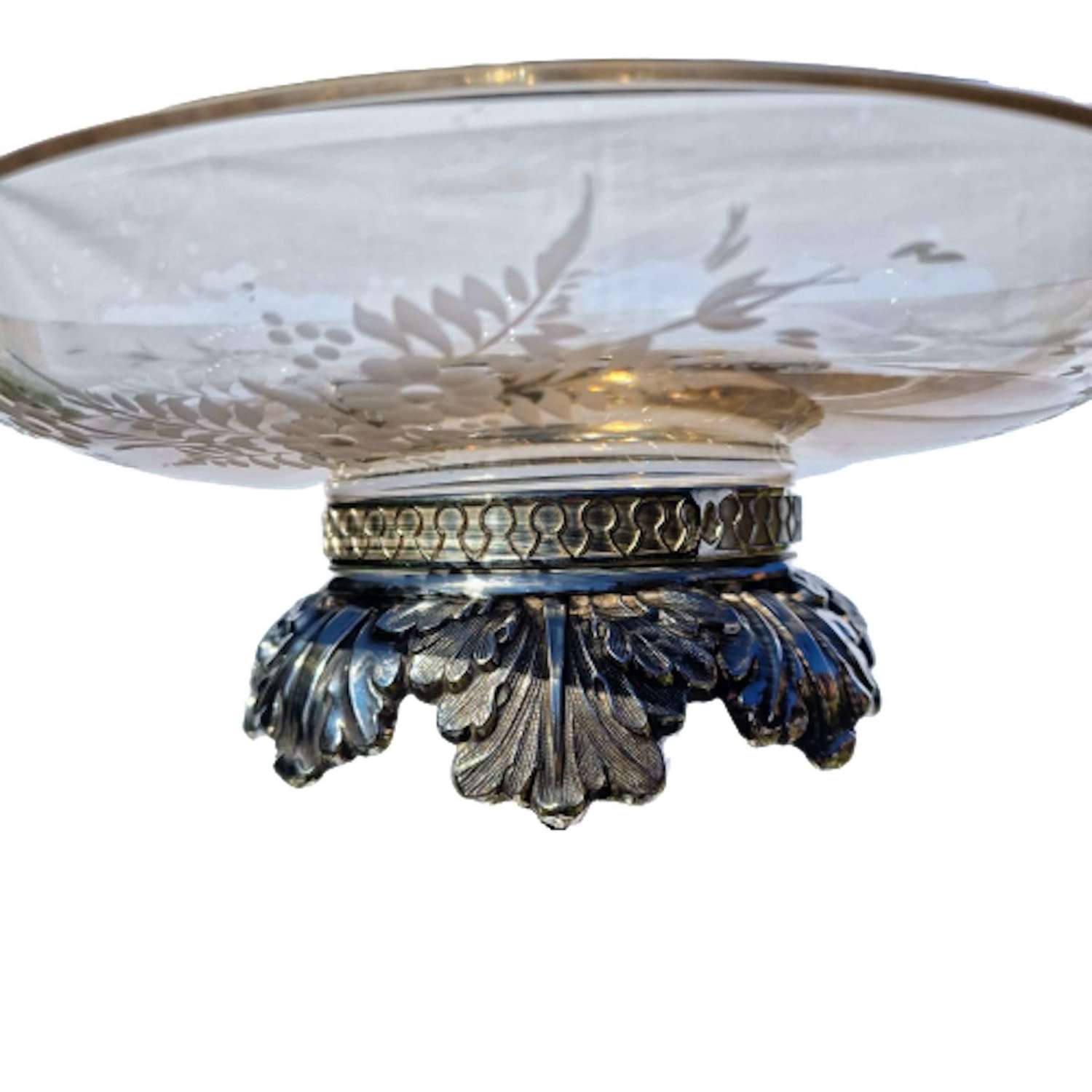 Antique Silver Plate Extra Large Table Centre c1880 James Deakin