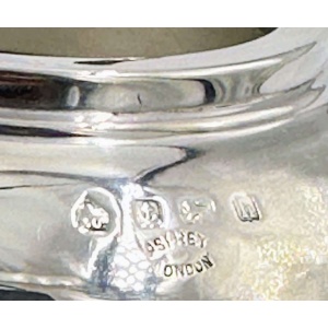 Antique Solid Silver Asprey Jug & Bowl Christopher Dresser