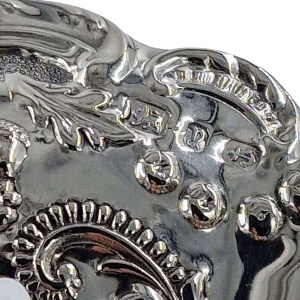 Antique Solid Silver Stunning Comport 1898 Dish Bowl
