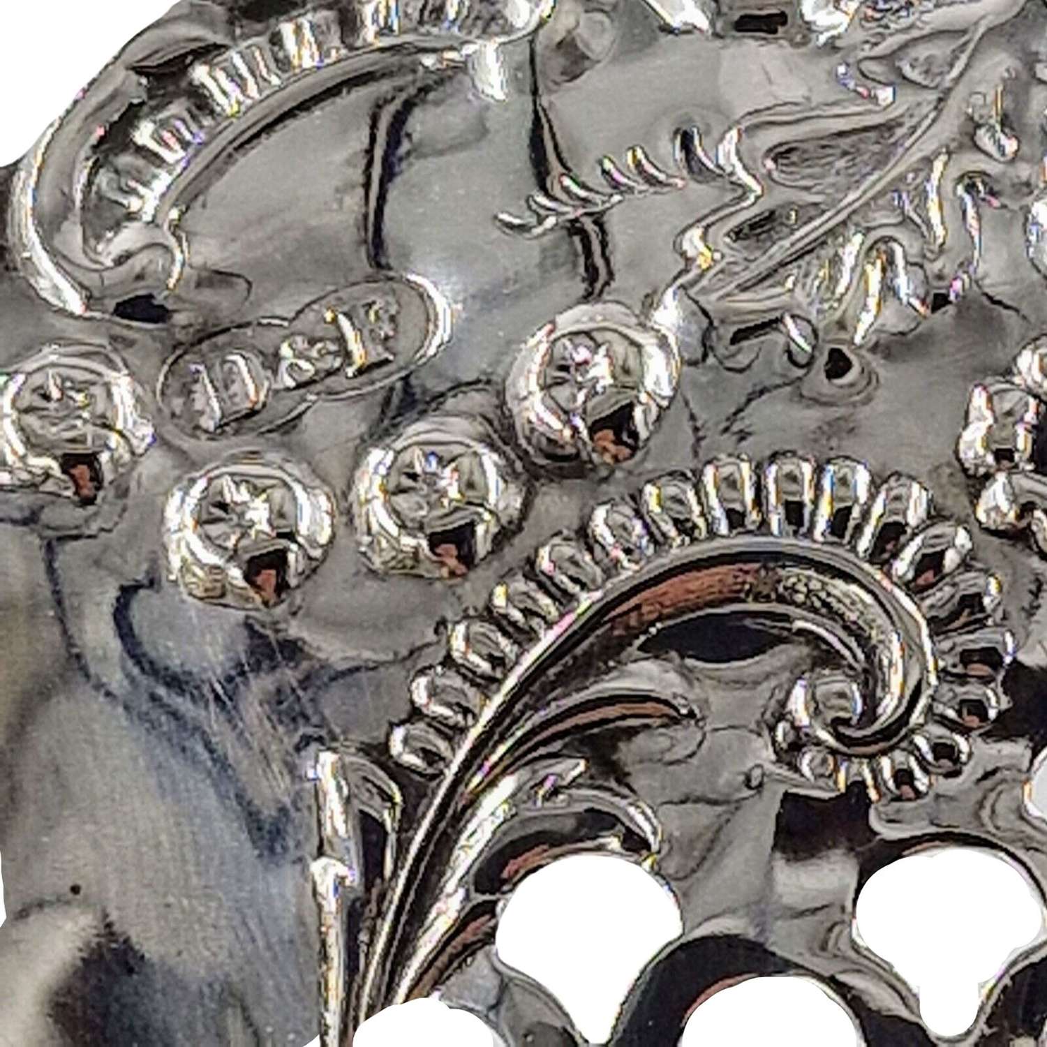 Antique Solid Silver Stunning Comport 1898 Dish Bowl