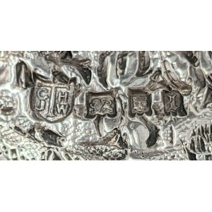 Art Deco Car Mascot Solid Silver Fighting Cock Radiator Cap Stand 1926