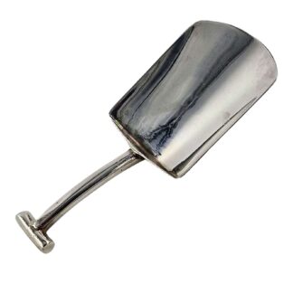 Art Deco RARE Antique Solid Silver Spade Caddy Spoon