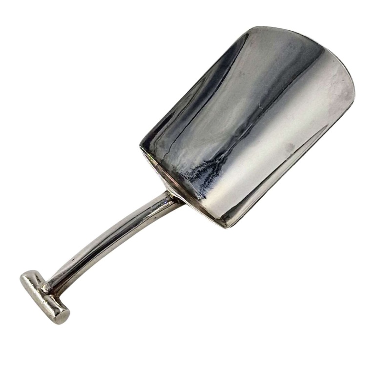 Art Deco RARE Antique Solid Silver Spade Caddy Spoon