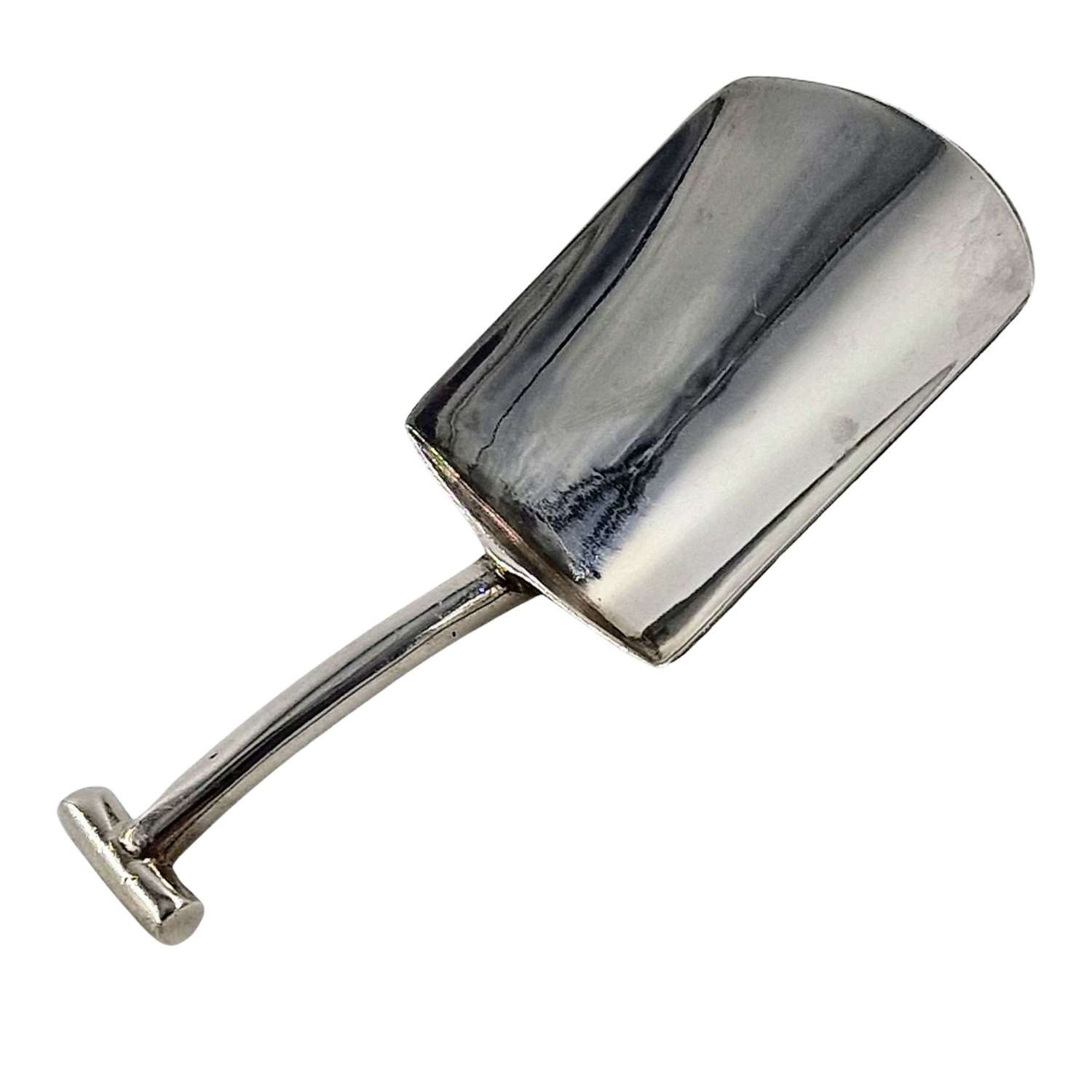 Art Deco RARE Antique Solid Silver Spade Caddy Spoon