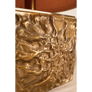 Pair of Brutalist Lamps "Colette" by Luciano Frigerio for Frigerio di Desio