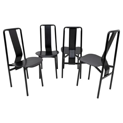 Irma Design Chairs by Achille Castiglioni for Zanotta, 1970s, Set of Four