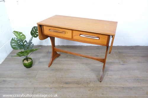 G Plan Fresco Drop Leaf Console Table