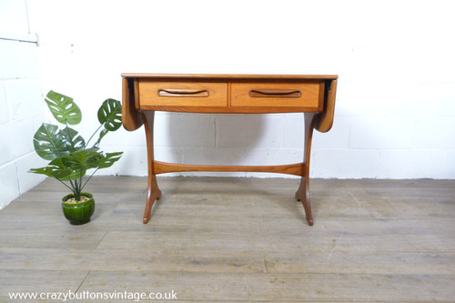 G Plan Fresco Drop Leaf Console Table