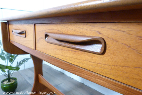 G Plan Fresco Drop Leaf Console Table